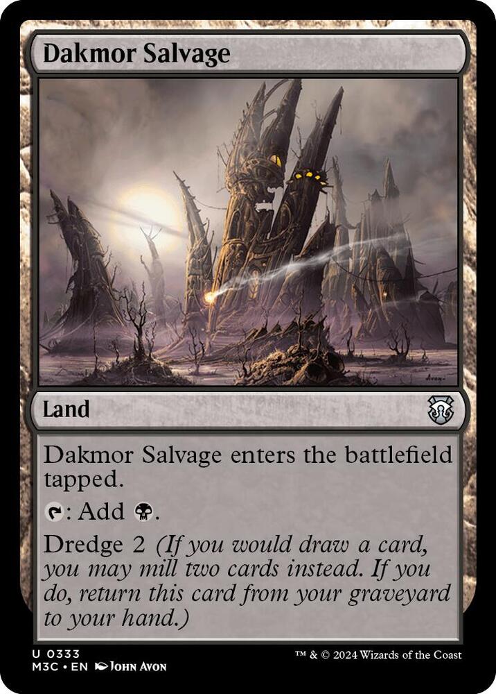 Dakmor Salvage (333) [Modern Horizons 3 Commander]