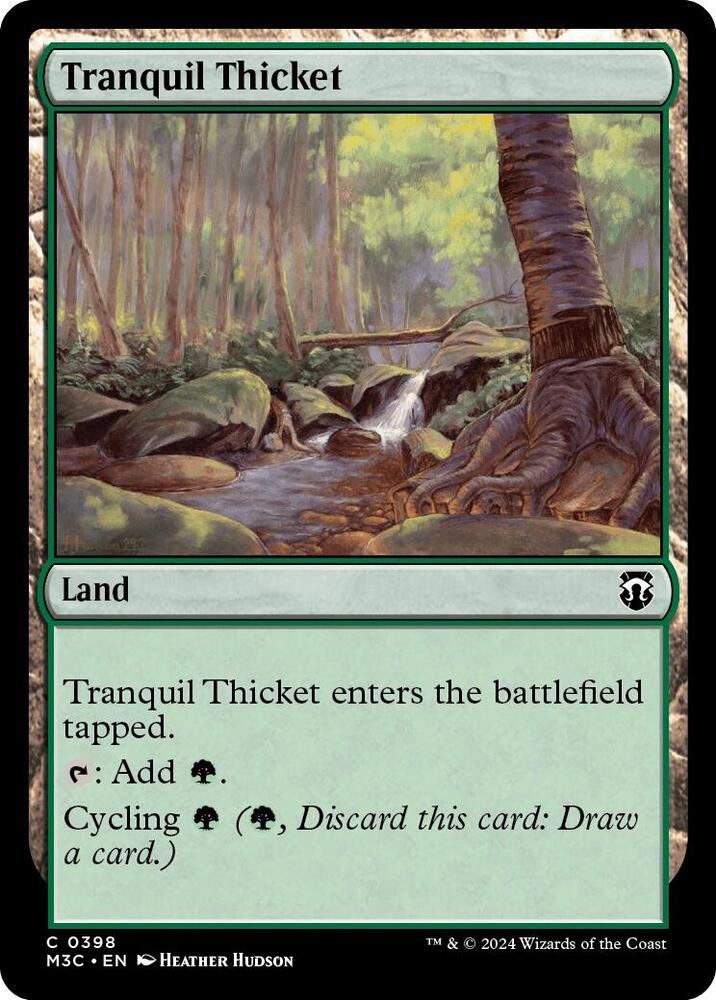 Tranquil Thicket (398) [Modern Horizons 3 Commander]