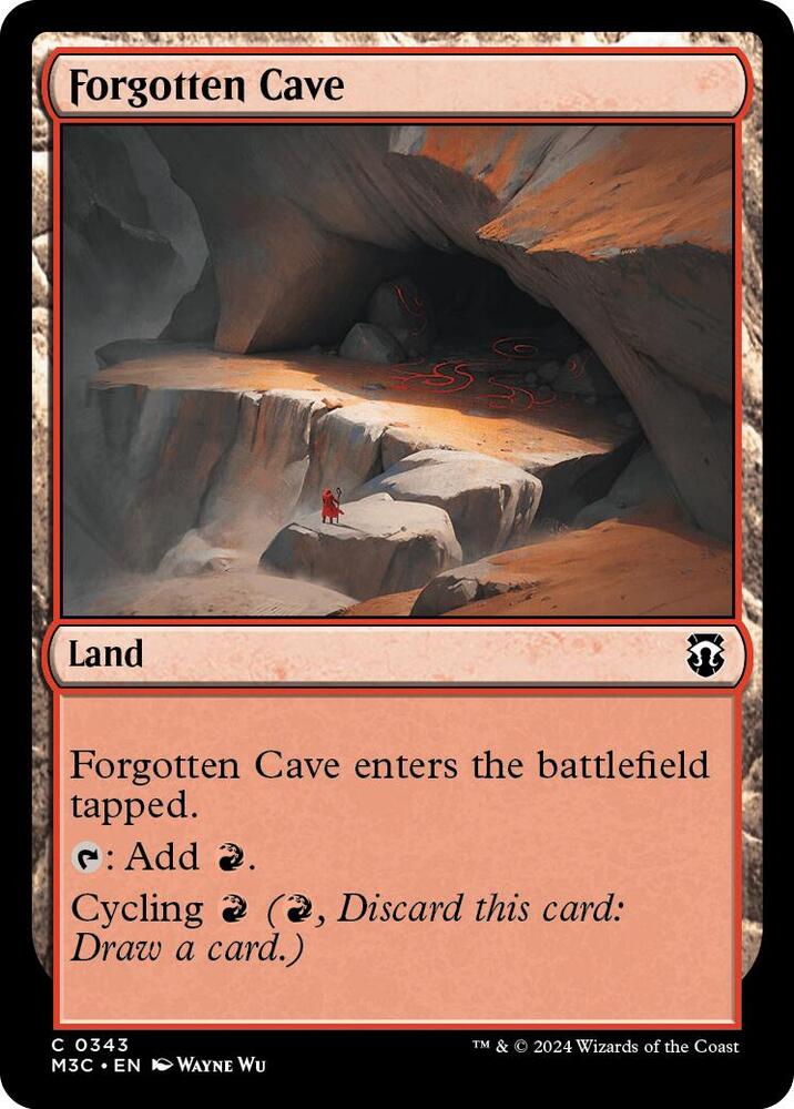 Forgotten Cave (343) [Modern Horizons 3 Commander]