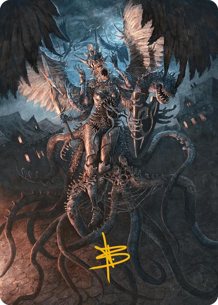 Angelic Aberration Art Card (Gold-Stamped Signature) (28) [Modern Horizons 3 Art Series]