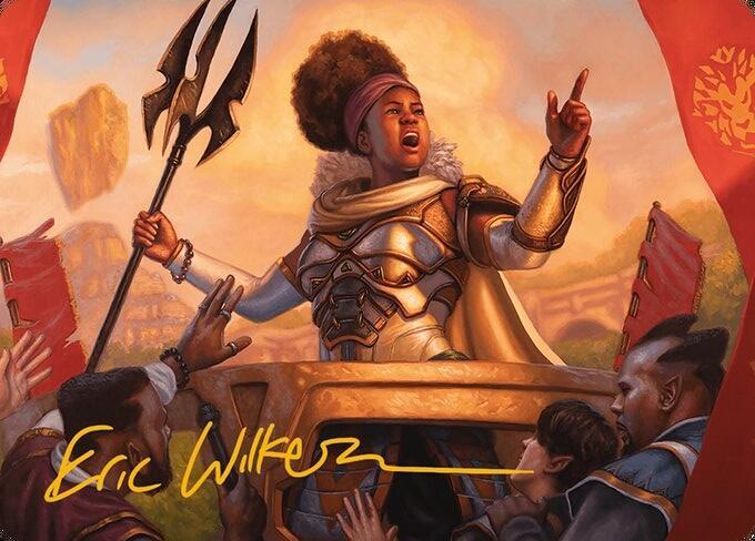Recruiter of the Guard Art Card (Gold-Stamped Signature) (21) [Modern Horizons 3 Art Series]