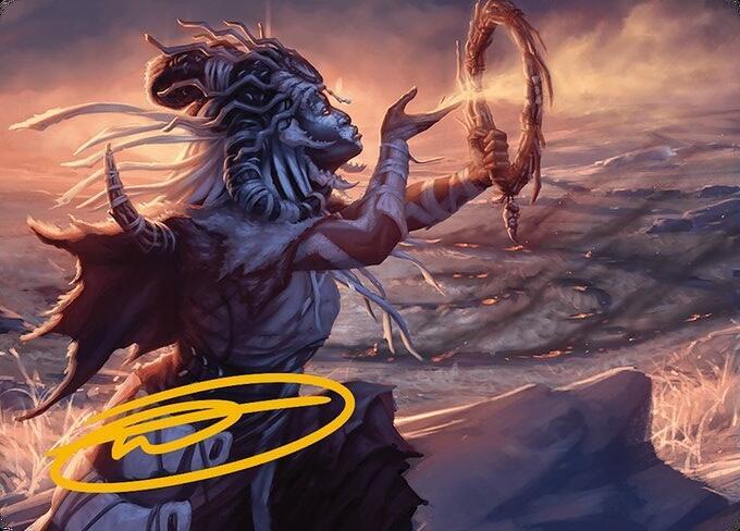 Witch Enchanter Art Card (Gold-Stamped Signature) (16) [Modern Horizons 3 Art Series]