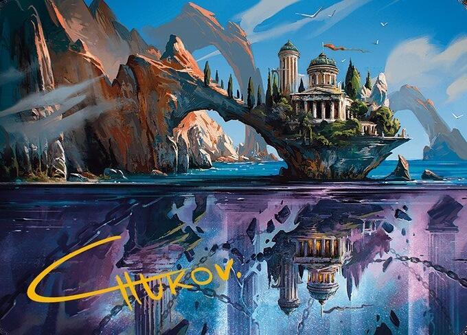 Copy Land Art Card (Gold-Stamped Signature) (29) [Modern Horizons 3 Art Series]