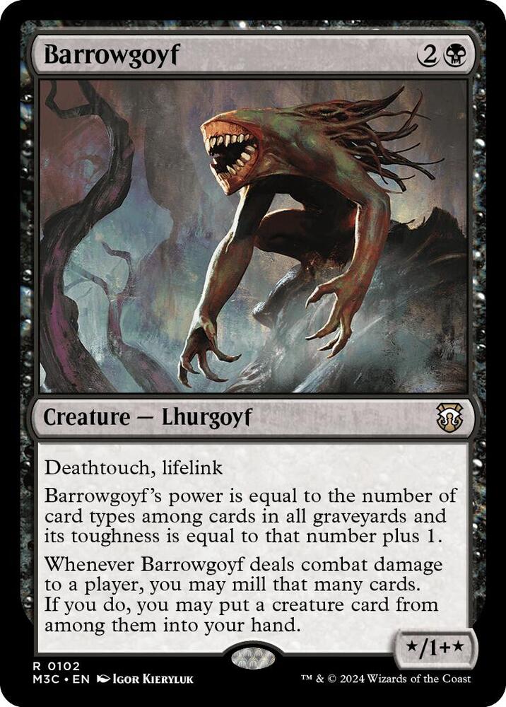 Barrowgoyf (102) [Modern Horizons 3 Commander]