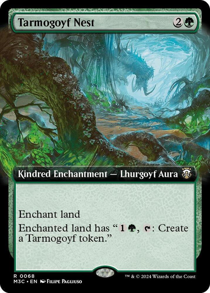Tarmogoyf Nest (Extended Art) (68) [Modern Horizons 3 Commander]
