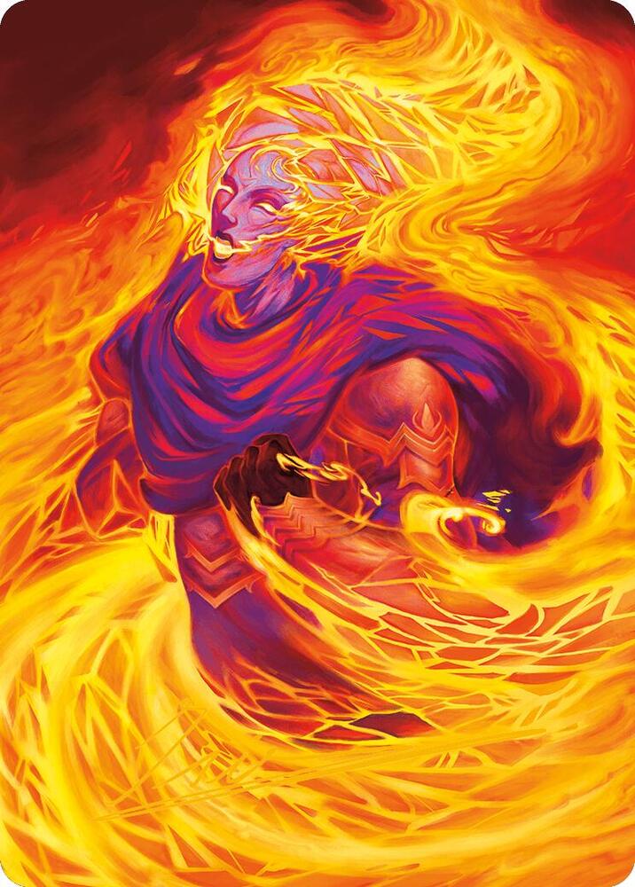 Flare of Duplication Art Card (Gold-Stamped Signature) (38) [Modern Horizons 3 Art Series]