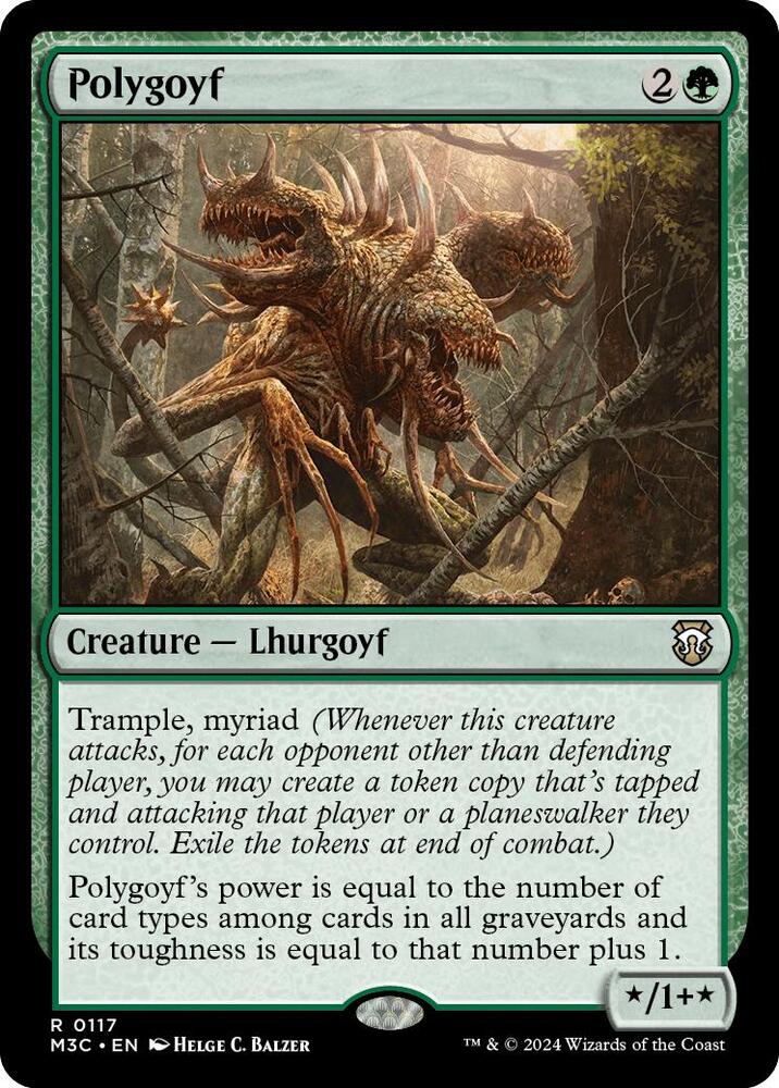 Polygoyf (117) [Modern Horizons 3 Commander]