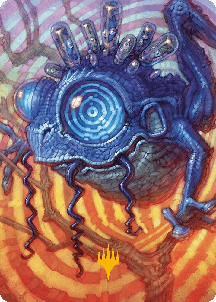 Psychic Frog Art Card (Gold-Stamped Planeswalker Symbol) (41) [Modern Horizons 3 Art Series]