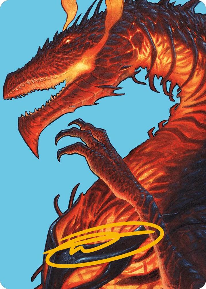 Herigast, Erupting Nullkite Art Card (Gold-Stamped Signature) (44) [Modern Horizons 3 Art Series]
