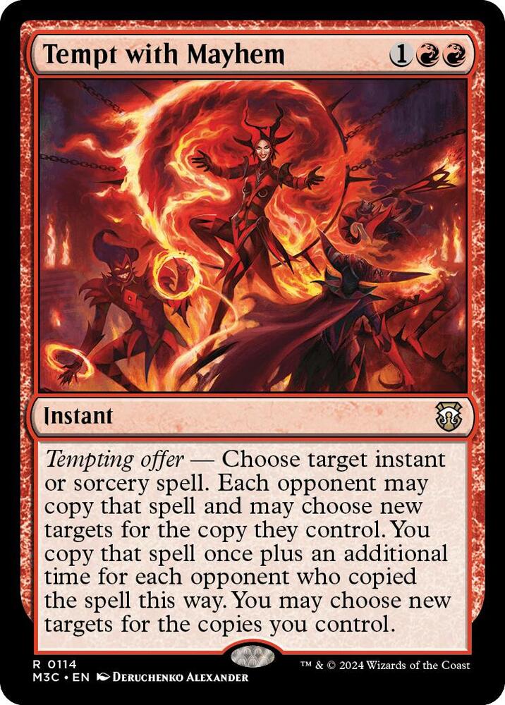 Tempt with Mayhem (114) [Modern Horizons 3 Commander]