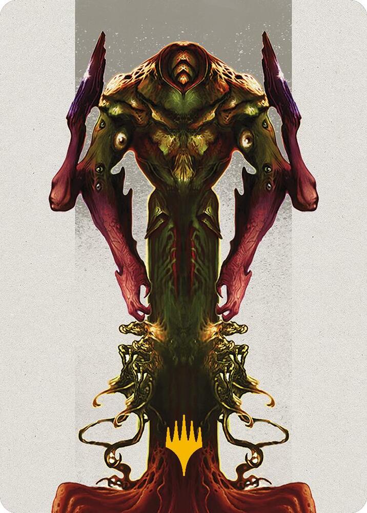 Kozilek, the Broken Reality Art Card (Gold-Stamped Planeswalker Symbol) (51) [Modern Horizons 3 Art Series]