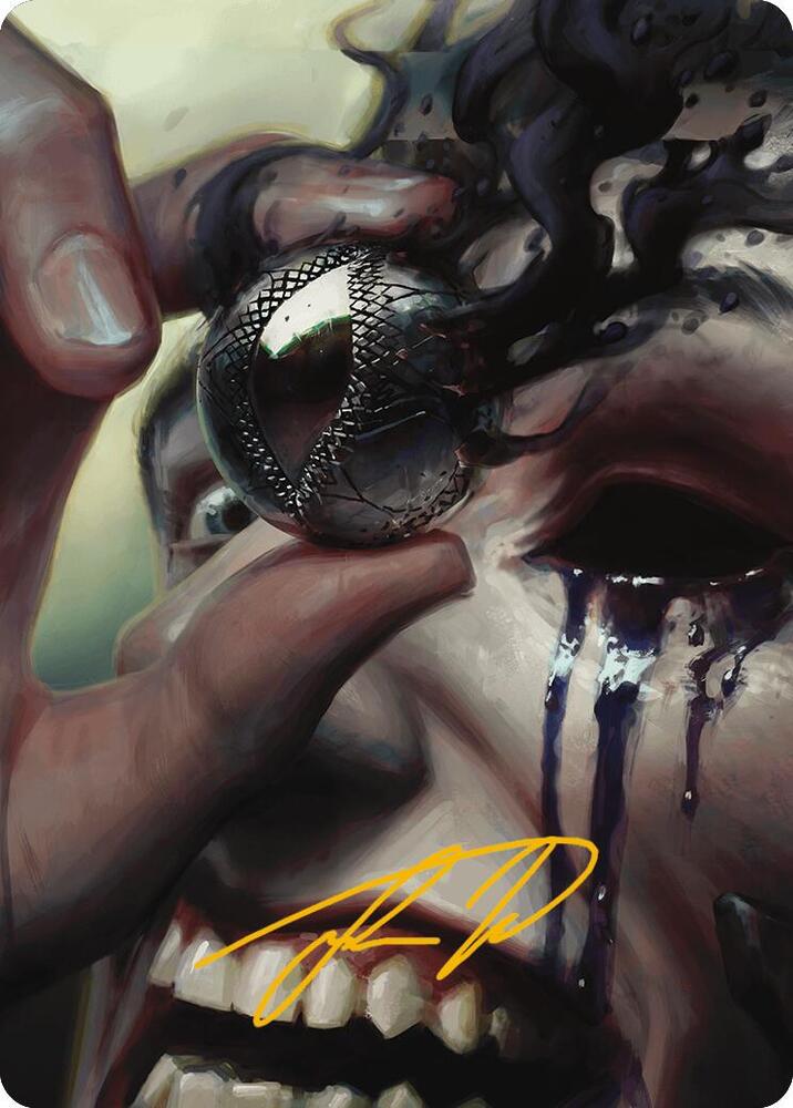 Jet Medallion Art Card (Gold-Stamped Signature) (42) [Modern Horizons 3 Art Series]