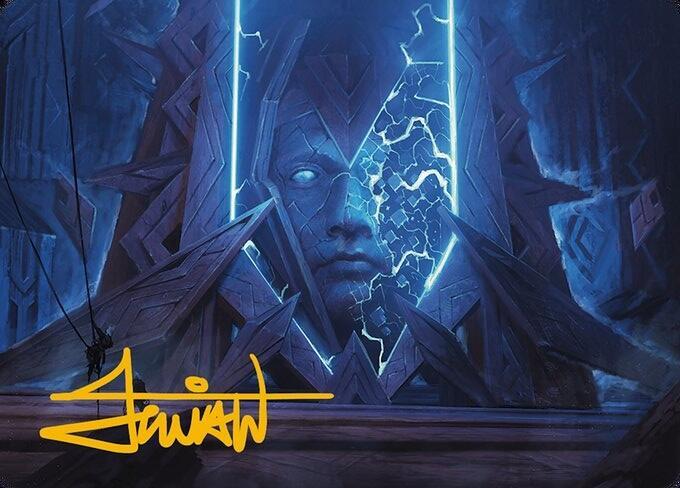 Stone Idol Generator Art Card (Gold-Stamped Signature) (35) [Modern Horizons 3 Art Series]