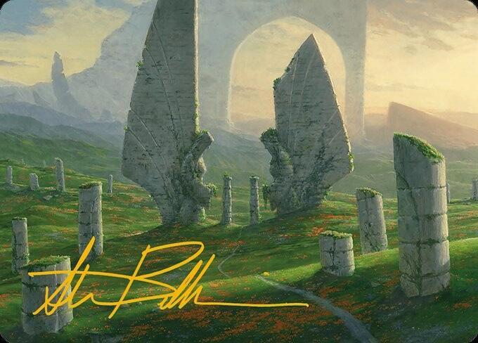 Monumental Henge Art Card (Gold-Stamped Signature) (15) [Modern Horizons 3 Art Series]