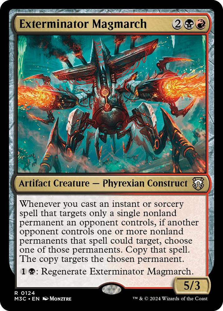Exterminator Magmarch (124) [Modern Horizons 3 Commander]