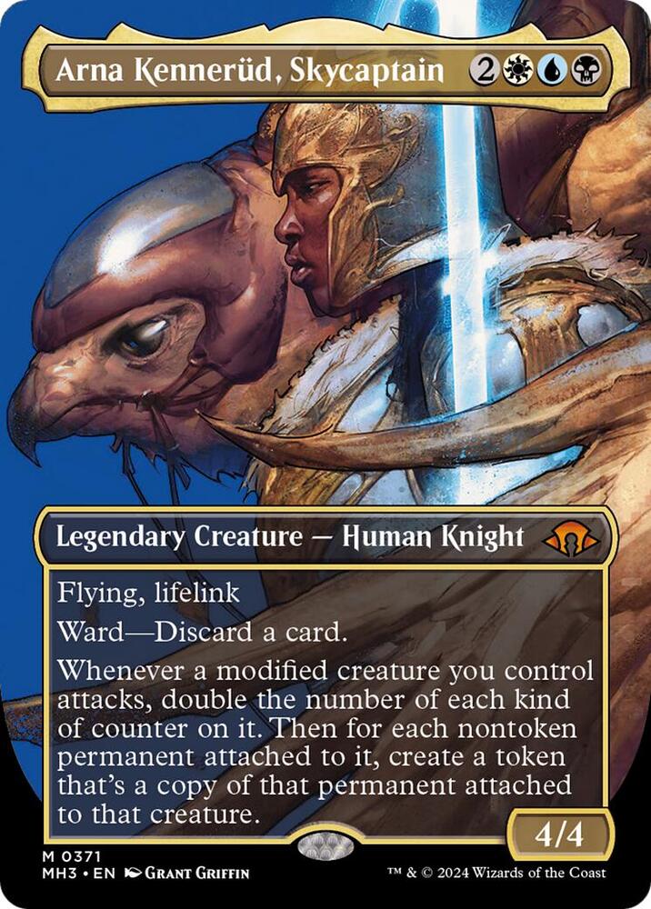 Arna Kennerud, Skycaptain (Borderless) (371) [Modern Horizons 3]