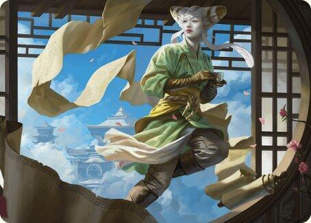 Tamiyo, Inquisitive Student Art Card (17) [Modern Horizons 3 Art Series]
