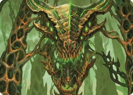 Colossal Dreadmask Art Card (8) [Modern Horizons 3 Art Series]
