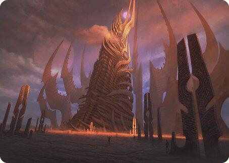 Phyrexian Tower Art Card (23) [Modern Horizons 3 Art Series]