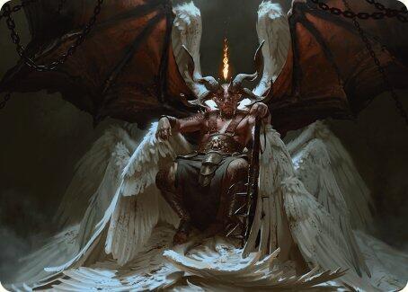 Shilgengar, Sire of Famine Art Card (4) [Modern Horizons 3 Art Series]