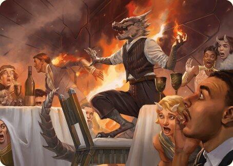 Party Thrasher Art Card (6) [Modern Horizons 3 Art Series]