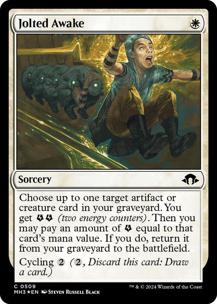 Jolted Awake (Ripple Foil) (509) [Modern Horizons 3]