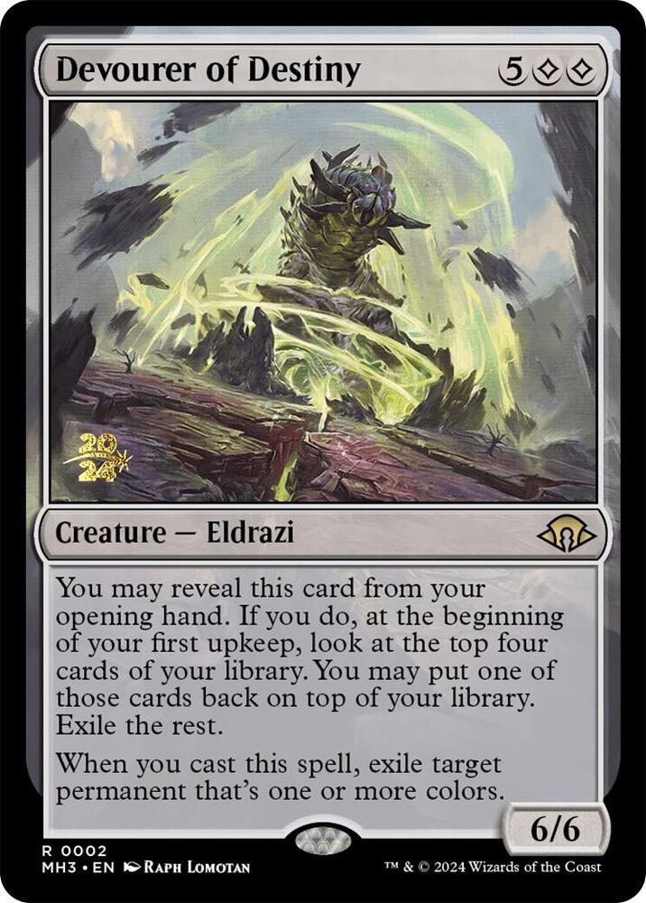 Devourer of Destiny (2) [Prerelease Cards]