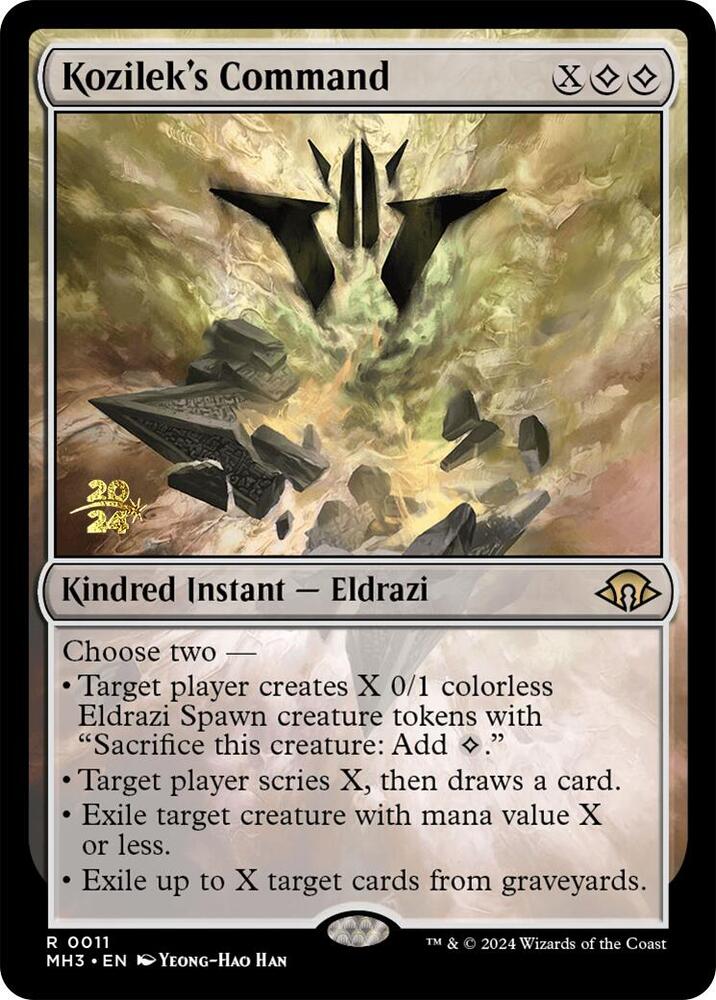 Kozilek's Command (11) [Prerelease Cards]