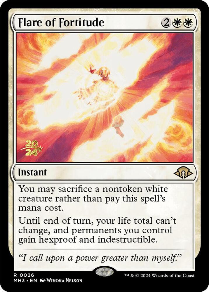 Flare of Fortitude (26) [Prerelease Cards]