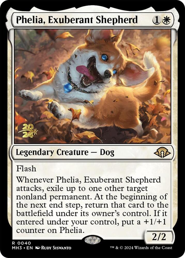 Phelia, Exuberant Shepherd (40) [Prerelease Cards]