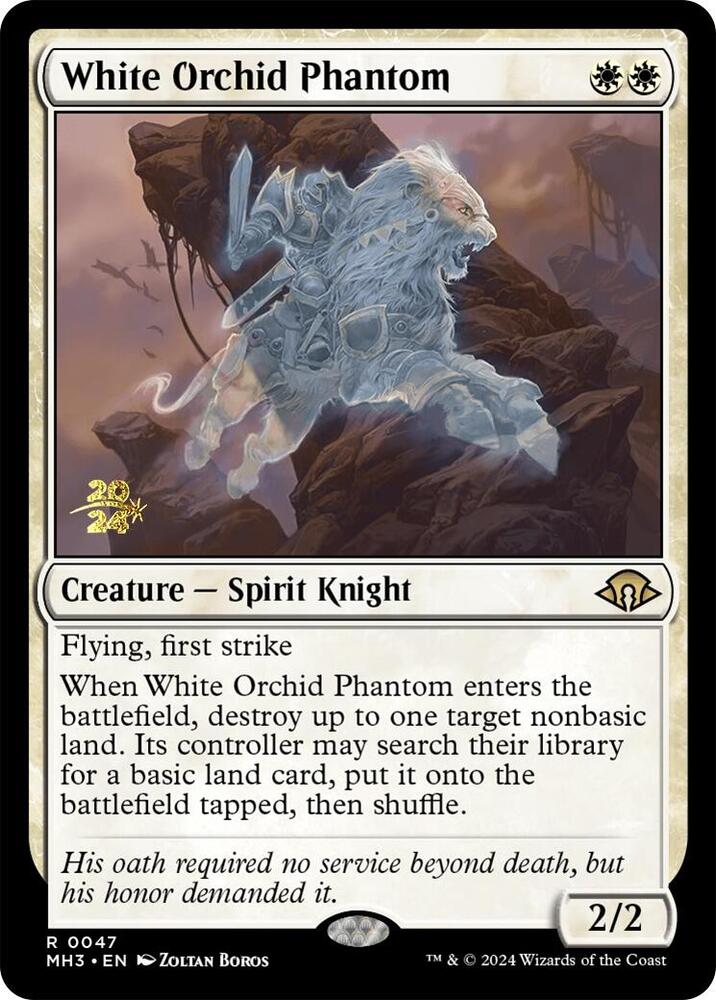 White Orchid Phantom (47) [Prerelease Cards]