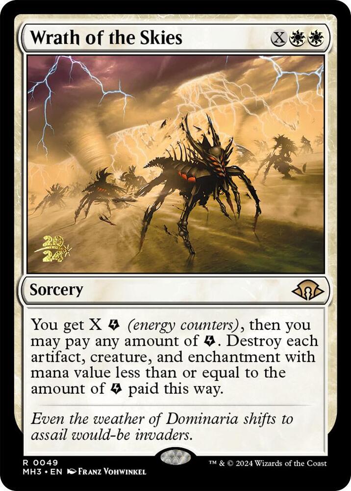 Wrath of the Skies (49) [Prerelease Cards]