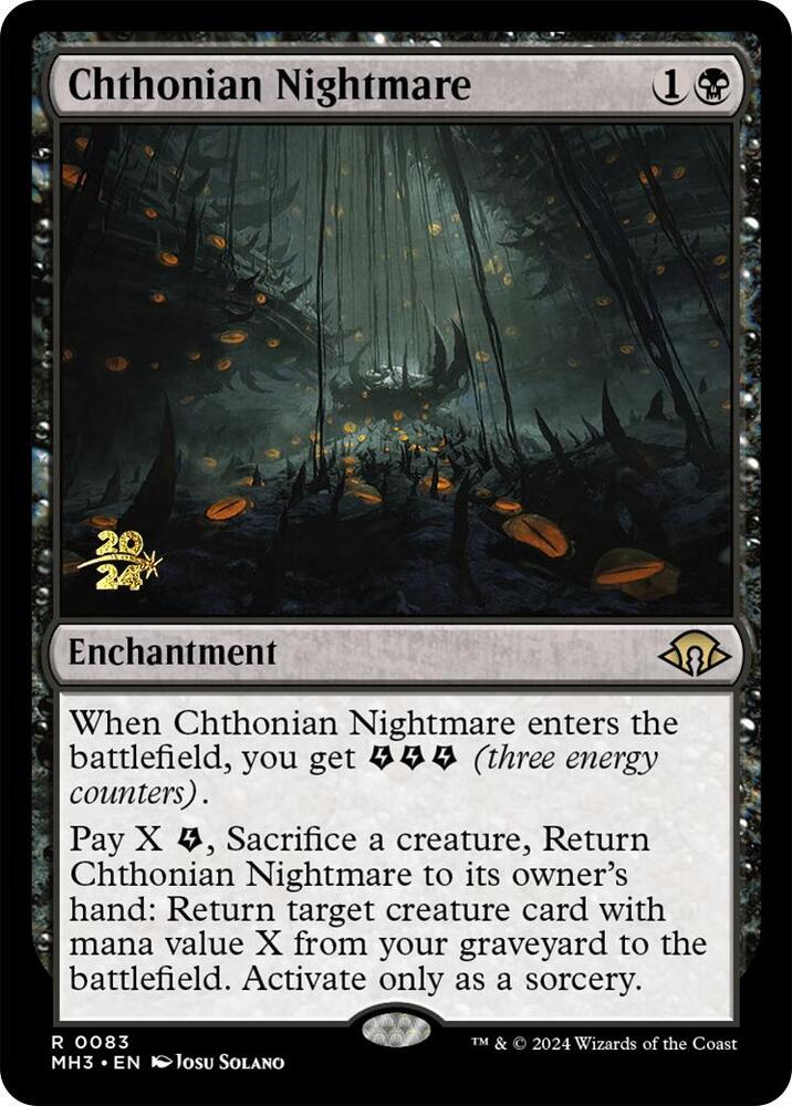 Chthonian Nightmare (83) [Prerelease Cards]