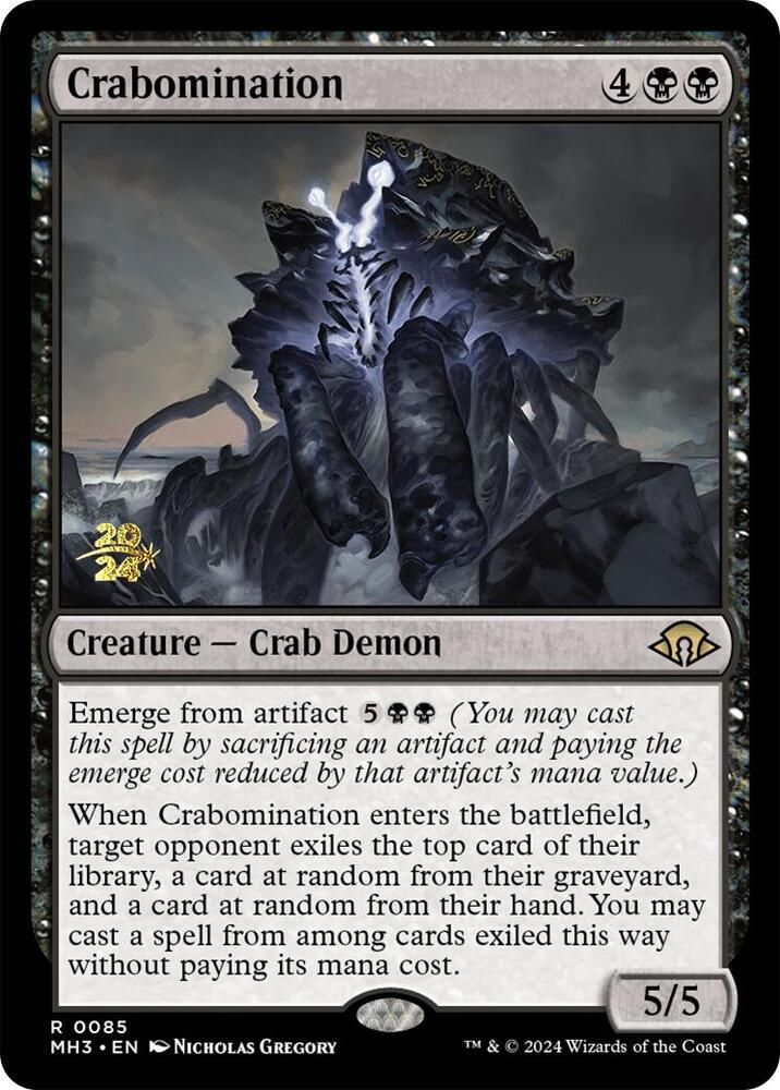 Crabomination (85) [Prerelease Cards]