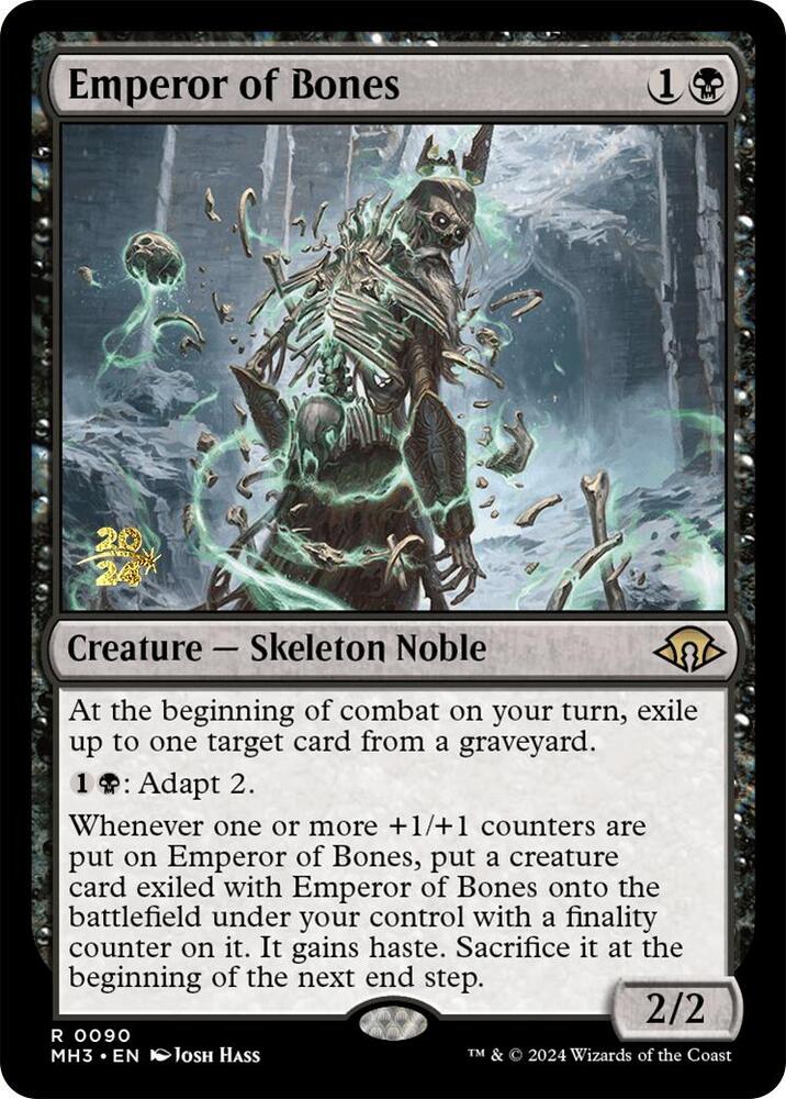 Emperor of Bones (90) [Prerelease Cards]