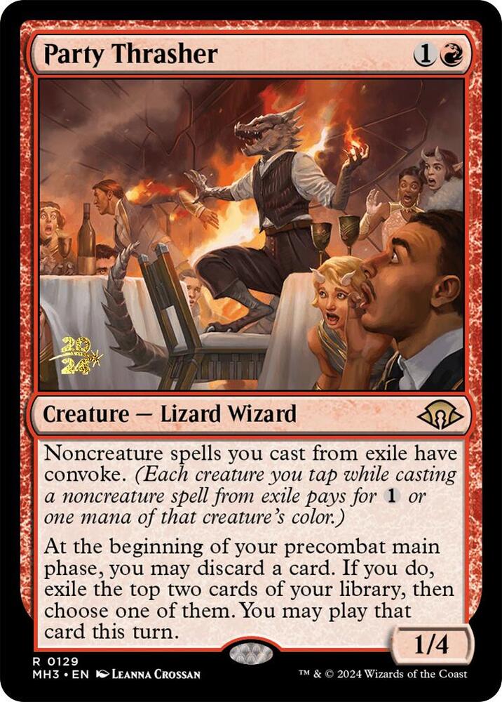 Party Thrasher (129) [Prerelease Cards]