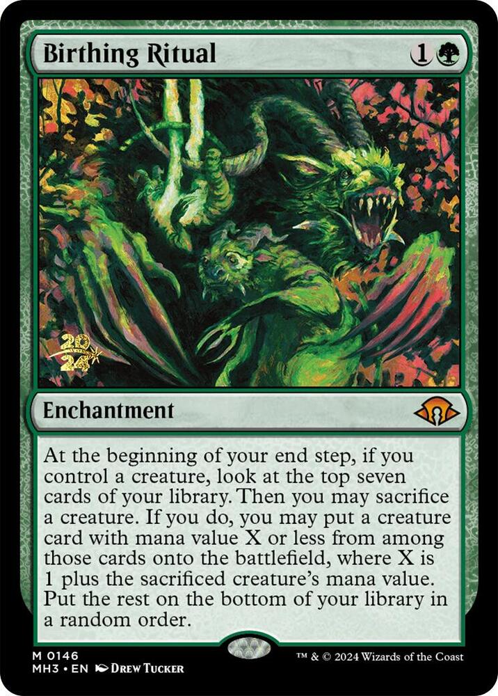 Birthing Ritual (146) [Prerelease Cards]