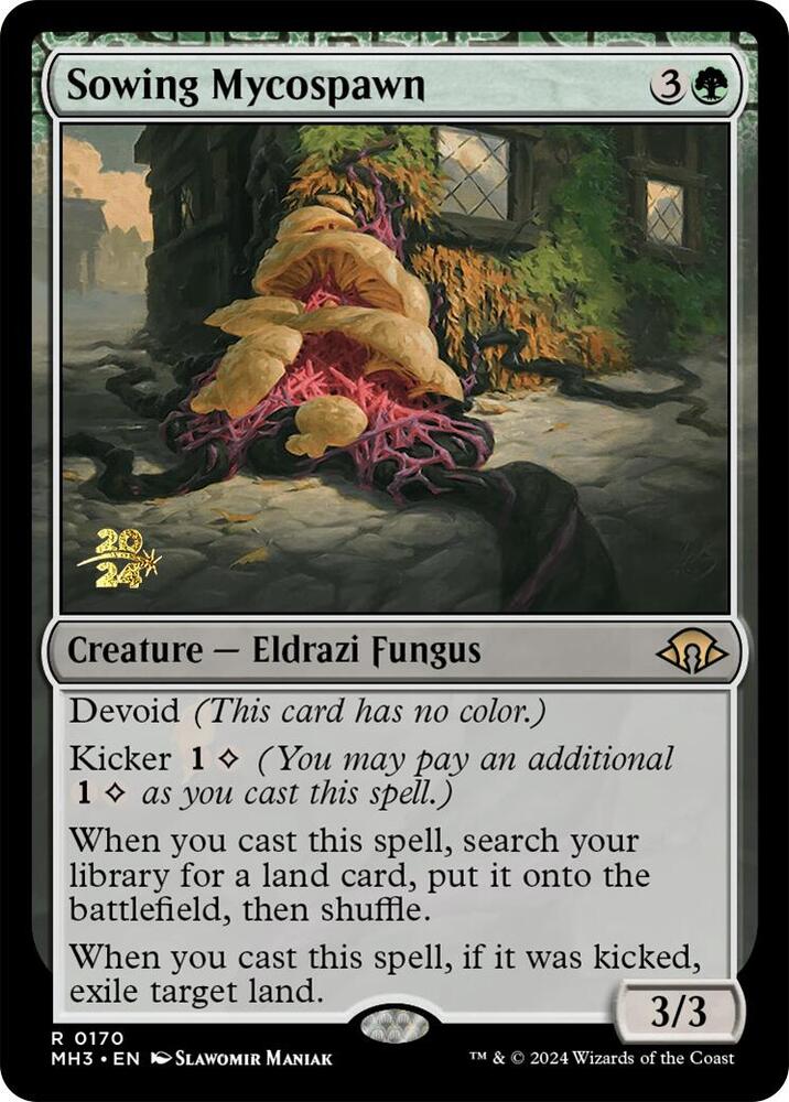 Sowing Mycospawn (170) [Prerelease Cards]