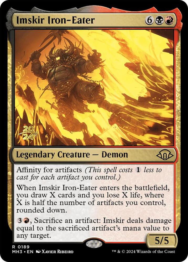 Imskir Iron-Eater (189) [Prerelease Cards]