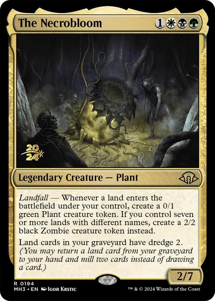 The Necrobloom (194) [Prerelease Cards]