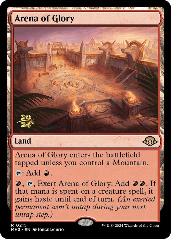 Arena of Glory (215) [Prerelease Cards]
