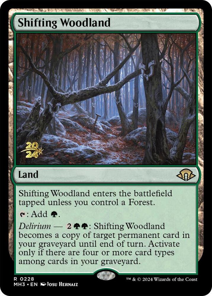 Shifting Woodland (228) [Prerelease Cards]