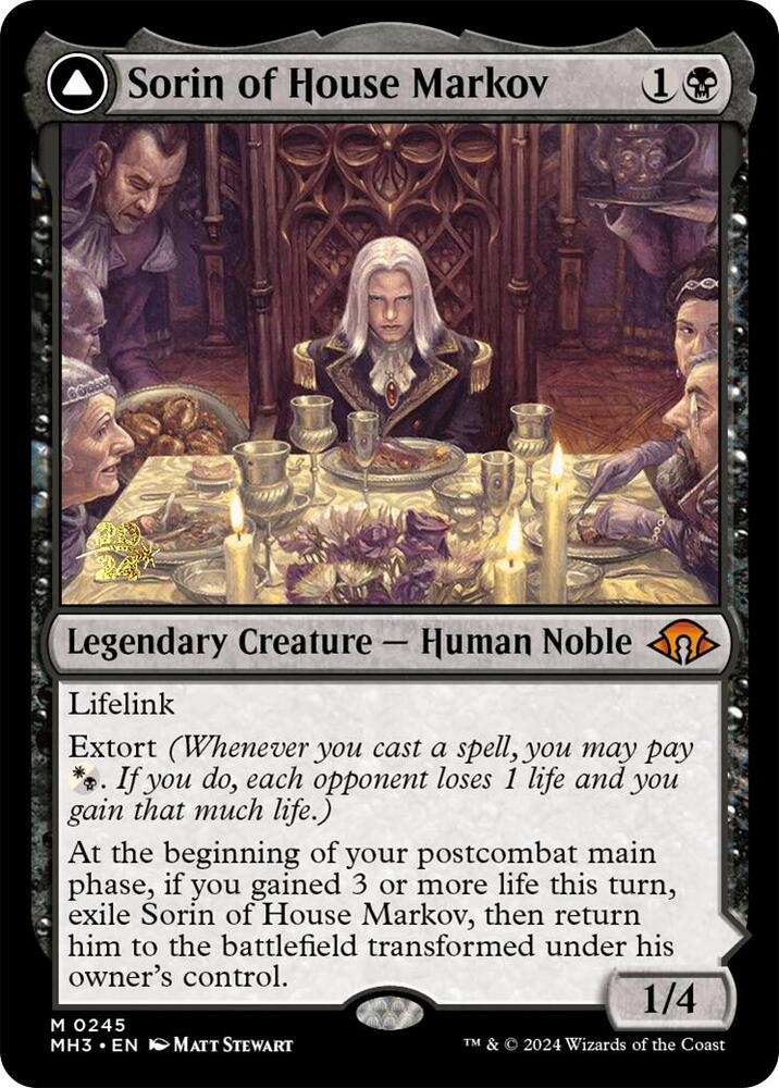 Sorin of House Markov (245) [Prerelease Cards]