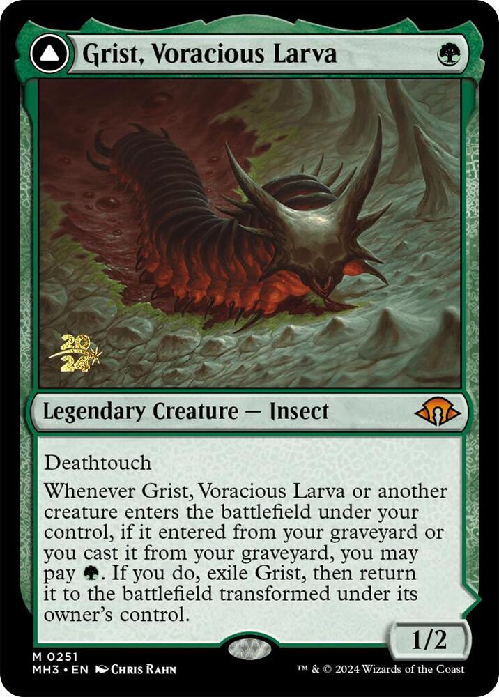 Grist, Voracious Larva (251) [Prerelease Cards]