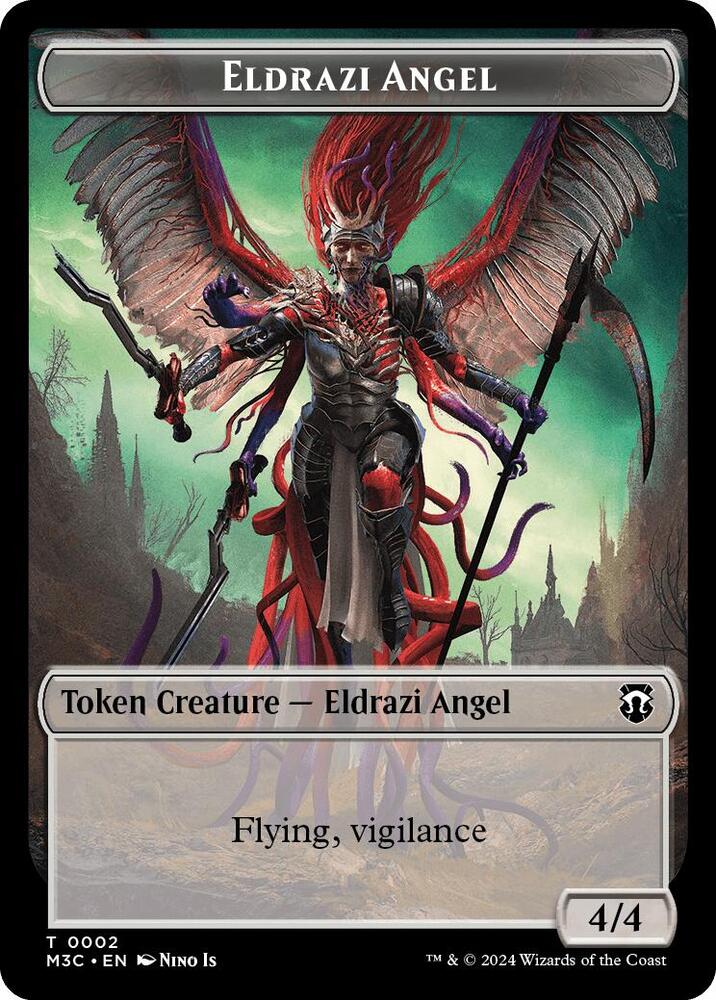 Eldrazi Angel // Copy Double-Sided Token (2 // 1) [Modern Horizons 3 Commander]