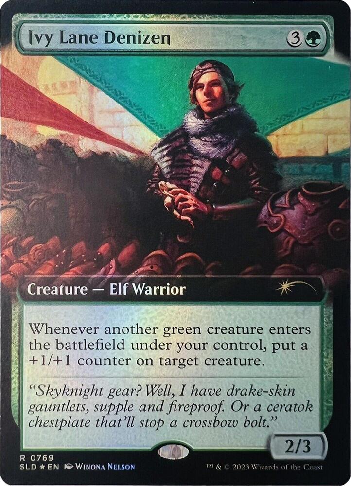 Ivy Lane Denizen (Extended Art) (769) [Secret Lair Drop]