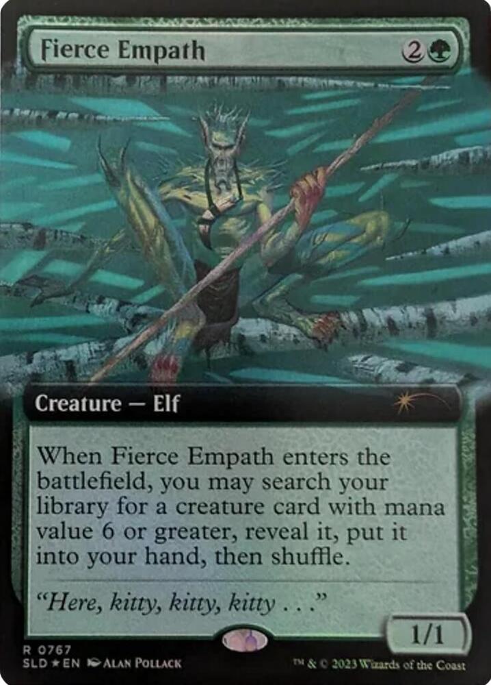 Fierce Empath (Extended Art) (767) [Secret Lair Drop]