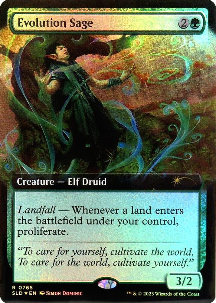 Evolution Sage (Extended Art) (765) [Secret Lair Drop]