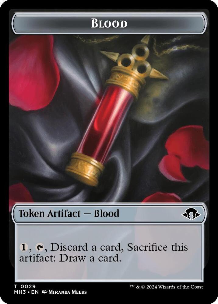 Blood // Energy Reserve Double-Sided Token (29 // 36) [Modern Horizons 3]