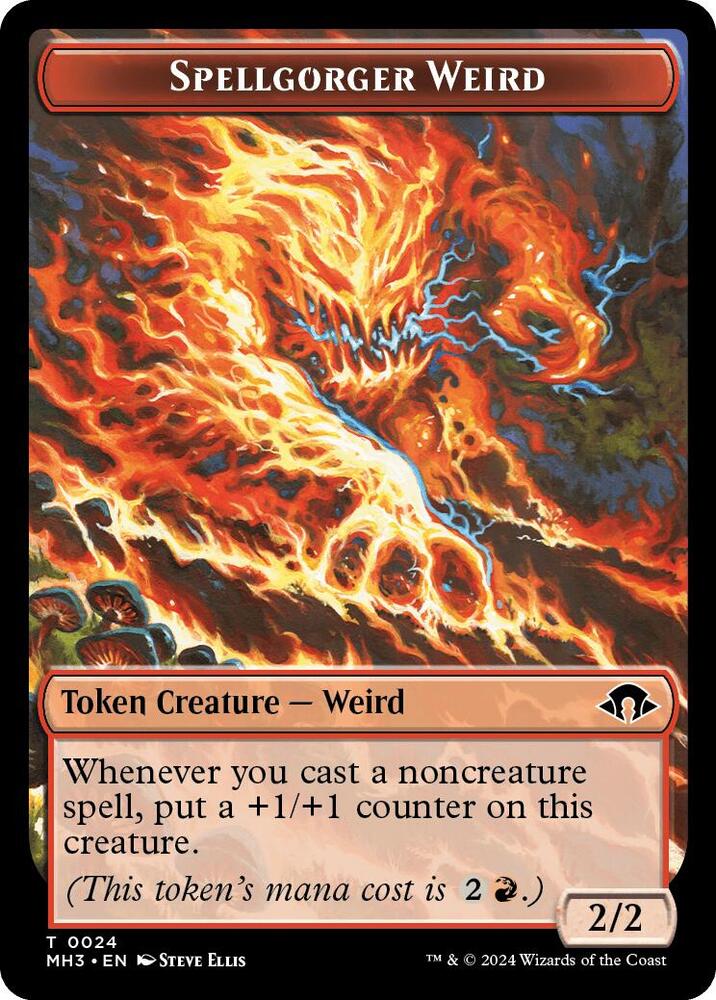 Spellgorger Weird Token (24) [Modern Horizons 3]